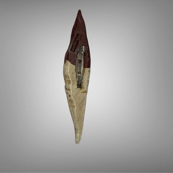 KURT ADLER SANTA HEAD BROOCH PIN - Picture 4 of 7